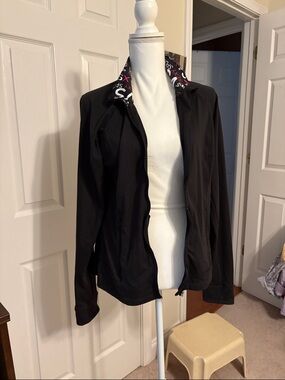 Victoria's Secret Sexy Sport -Athletic Jacket with Logo-Print Collar Large